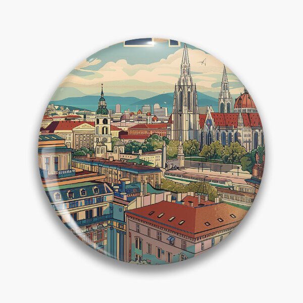 Item preview, Vienna Print Vienna Art  designed and sold by nomiraclehere.