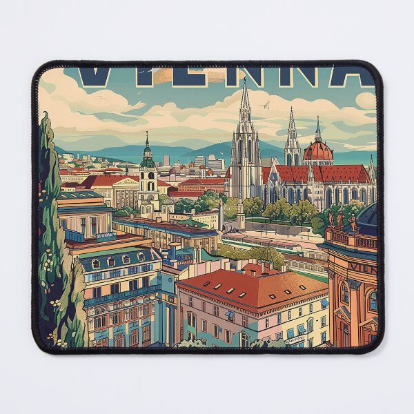 Item preview, Vienna Print Vienna Art  designed and sold by nomiraclehere.