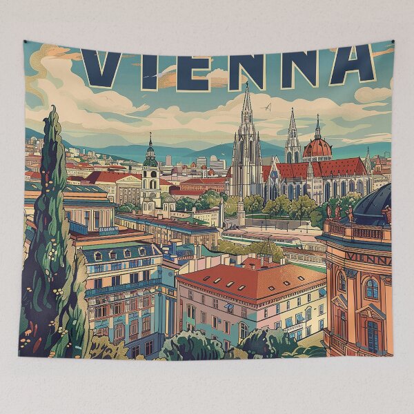 Item preview, Vienna Print Vienna Art  designed and sold by nomiraclehere.