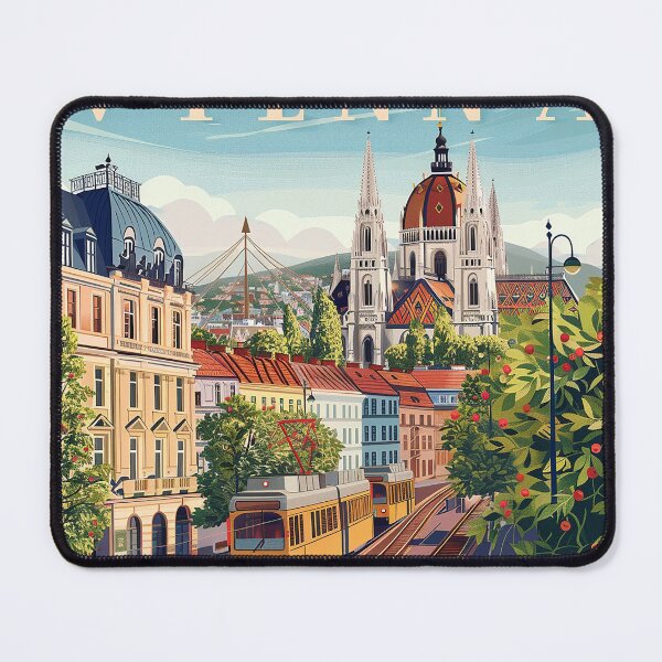 Item preview, Vienna Print Vienna Art  designed and sold by nomiraclehere.