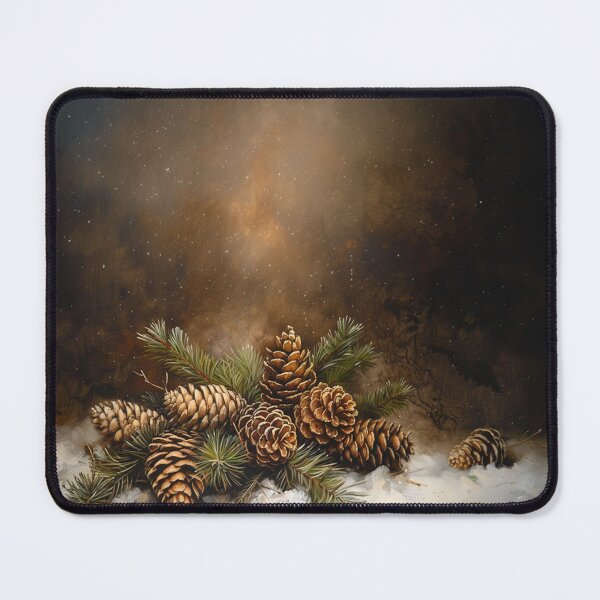 Item preview, Christmas Pine Cones On Snow designed and sold by OLAIZA.