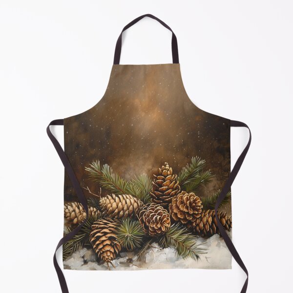 Item preview, Christmas Pine Cones On Snow designed and sold by OLAIZA.