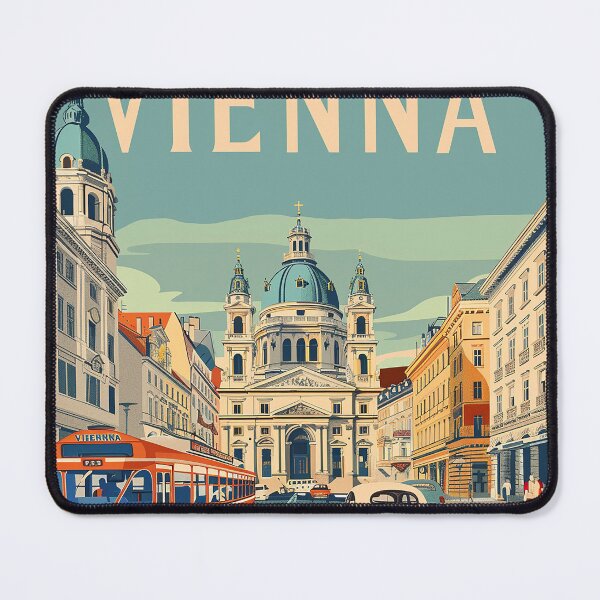 Item preview, Vienna Print Vienna Art  designed and sold by nomiraclehere.
