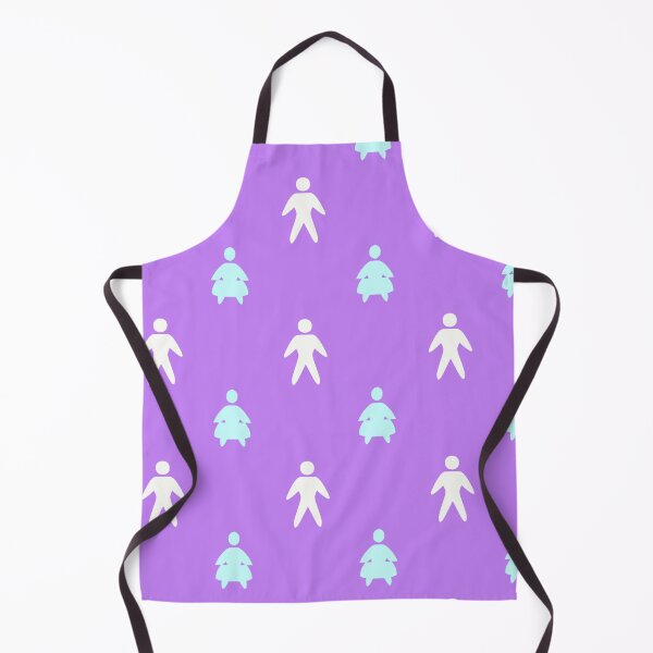 Item preview, Electric Gridlock Blue and White Dancers on Purple designed and sold by youme63.