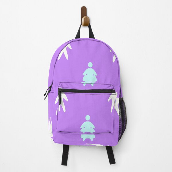 Item preview, Electric Gridlock Blue and White Dancers on Purple designed and sold by youme63.