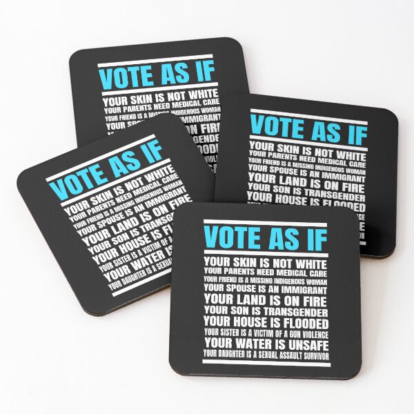Item preview,  Vote As If designed and sold by Fatimah Saeed.