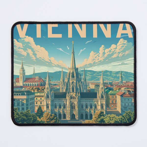 Item preview, Vienna Print Vienna Art  designed and sold by nomiraclehere.