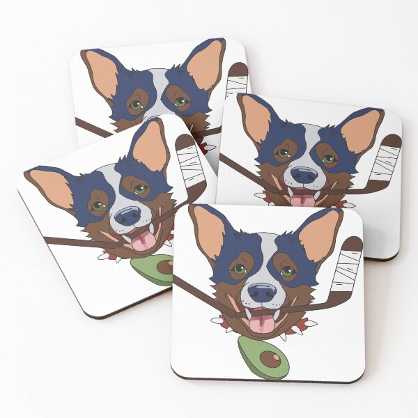 Item preview, Avocado Australian Stumpy Tailed Cattle Dogs designed and sold by moodycougar.