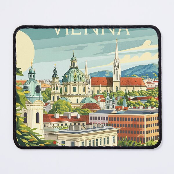 Item preview, Vienna Print Vienna Art  designed and sold by nomiraclehere.