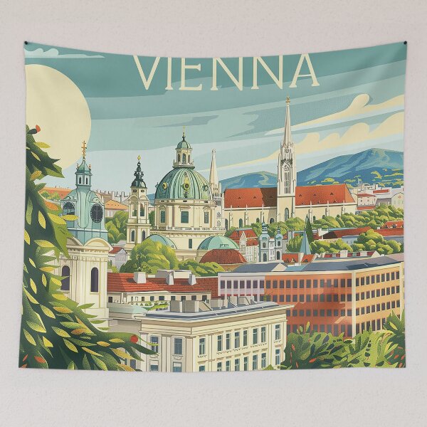 Item preview, Vienna Print Vienna Art  designed and sold by nomiraclehere.