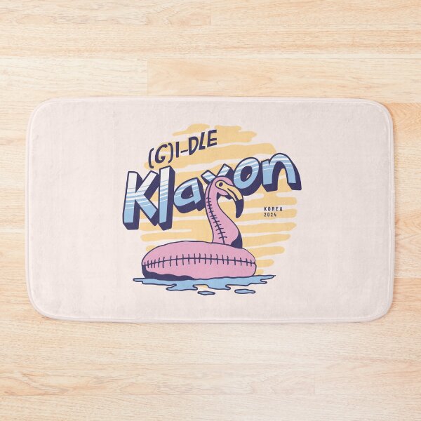 Item preview, G Idle Klaxon typography text neverland kpop morcaworks designed and sold by Morcawork.