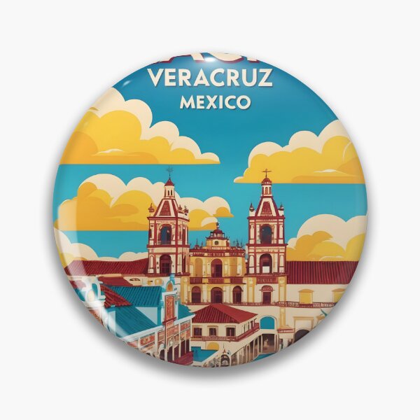 Item preview, Veracruz Veracruz Mexico Vintage Travel Tourism  designed and sold by TravelersGems.