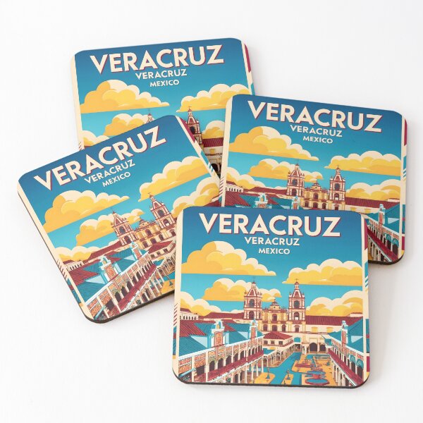 Item preview, Veracruz Veracruz Mexico Vintage Travel Tourism  designed and sold by TravelersGems.