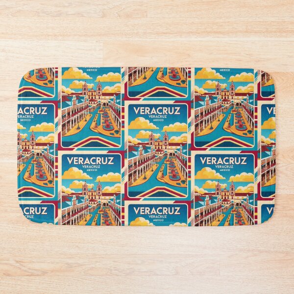 Item preview, Veracruz Veracruz Mexico Vintage Travel Tourism  designed and sold by TravelersGems.