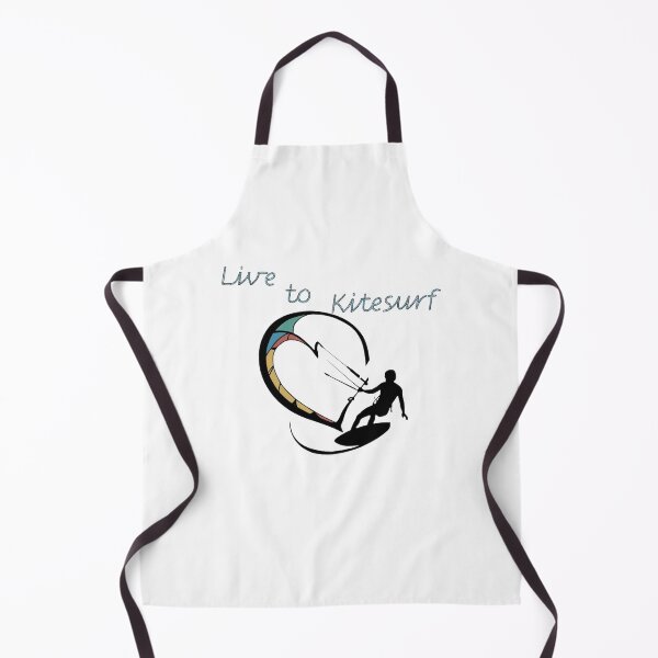 Item preview, Kitesurfing Heart Silhouette - Live to Kitesurf Design  designed and sold by StyleFused.