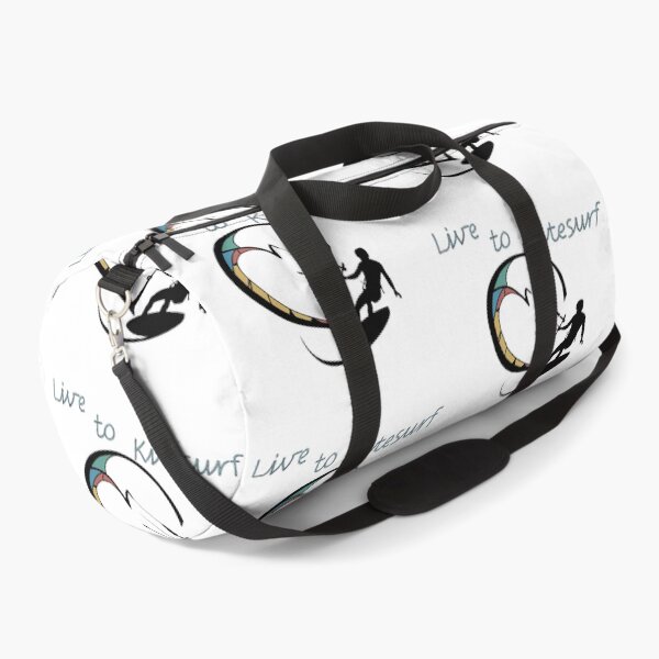 Item preview, Kitesurfing Heart Silhouette - Live to Kitesurf Design  designed and sold by StyleFused.