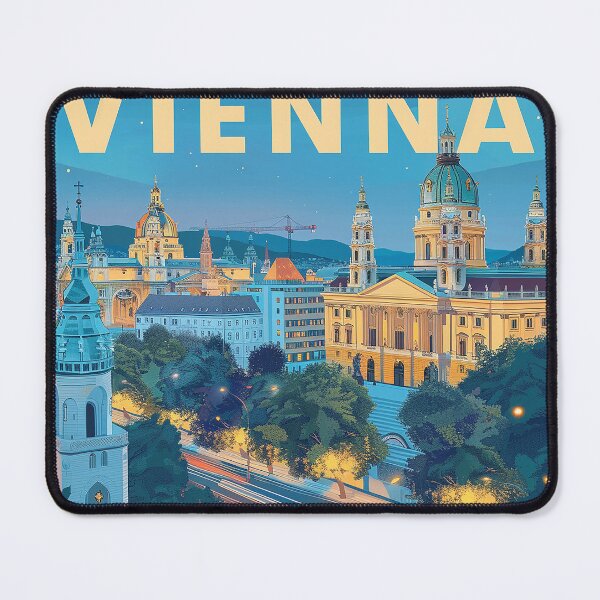 Item preview, Vienna Print Vienna Art  designed and sold by nomiraclehere.