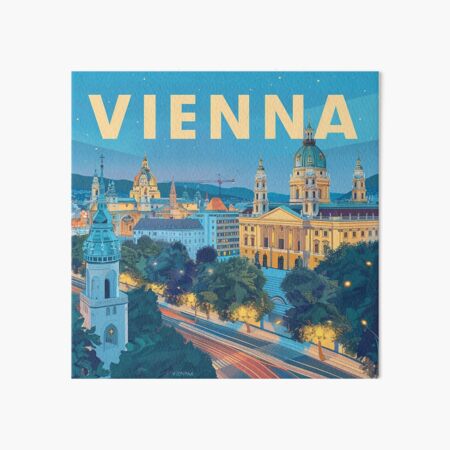 Item preview, Vienna Print Vienna Art  designed and sold by nomiraclehere.
