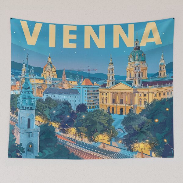 Item preview, Vienna Print Vienna Art  designed and sold by nomiraclehere.
