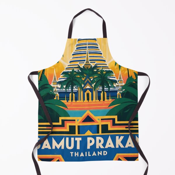 Item preview, Samut Prakan Thailand Vintage Travel Tourism designed and sold by TravelersGems.