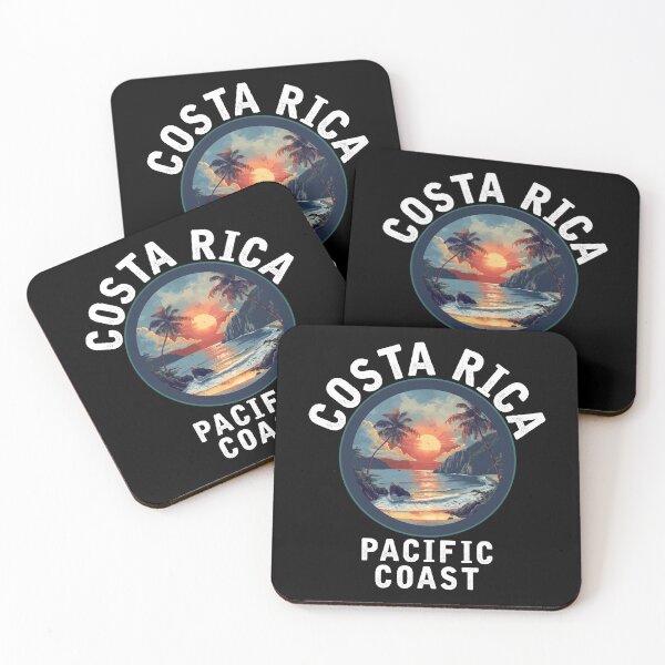 Item preview, Costa Rica - Pacific Coast (with White Lettering) designed and sold by VelvetRoom.
