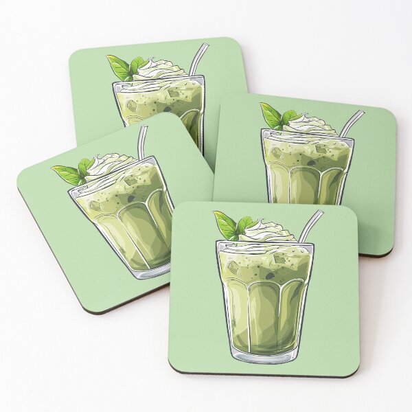 Item preview, Iced Matcha Latte designed and sold by sakurashorty.