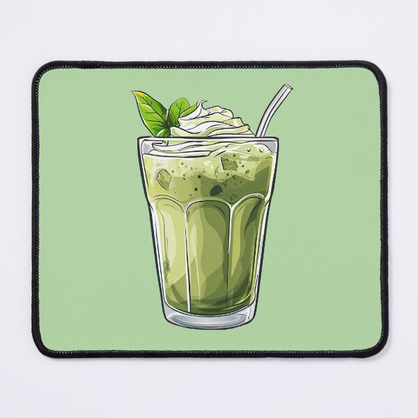 Item preview, Iced Matcha Latte designed and sold by sakurashorty.
