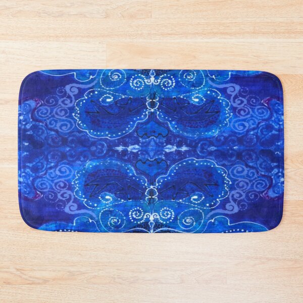 Item preview, Fantasy in shades of blue designed and sold by ricoflinn.