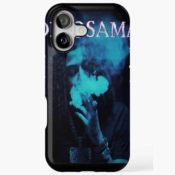 DD OSAMA Retro Blue iPhone Tough Case