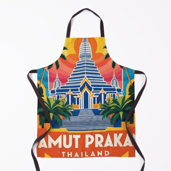 Item preview, Samut Prakan Thailand Vintage Travel Tourism designed and sold by TravelersGems.
