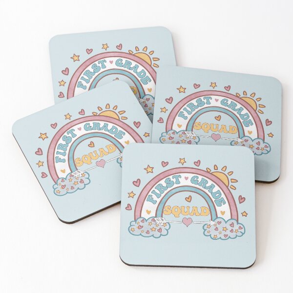 Item preview, First Grade Squad Teachers & Students Back to School designed and sold by tamdevo1.