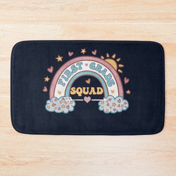 Item preview, First Grade Squad Teachers & Students Back to School designed and sold by tamdevo1.