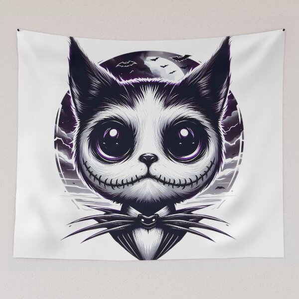 Item preview, Jack Skellington Just because I cannot see it Cat designed and sold by Anarmoth.