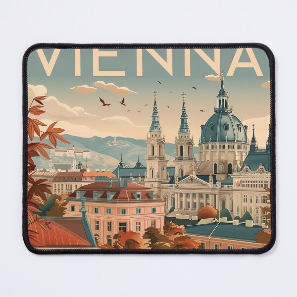 Item preview, Vienna Print Vienna Art  designed and sold by nomiraclehere.