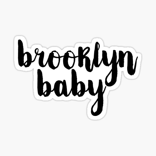 Brooklyn Baby Art NYC New York Sticker