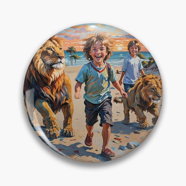 Item preview, Paradise Beach Children's Lions designed and sold by IvaRenee.