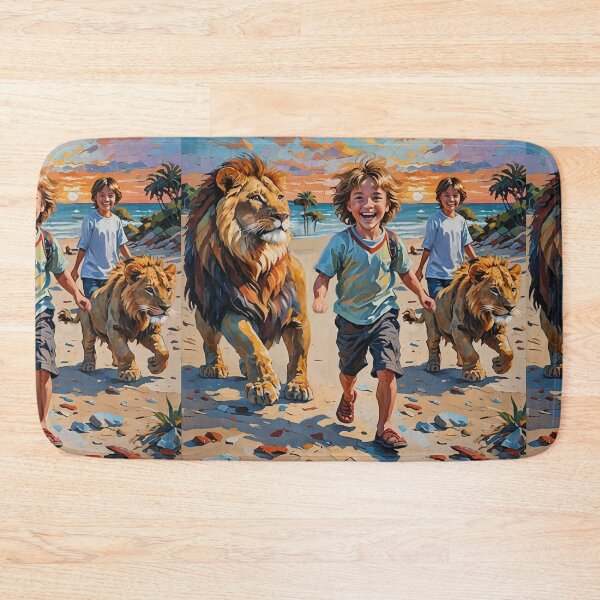 Item preview, Paradise Beach Children's Lions designed and sold by IvaRenee.