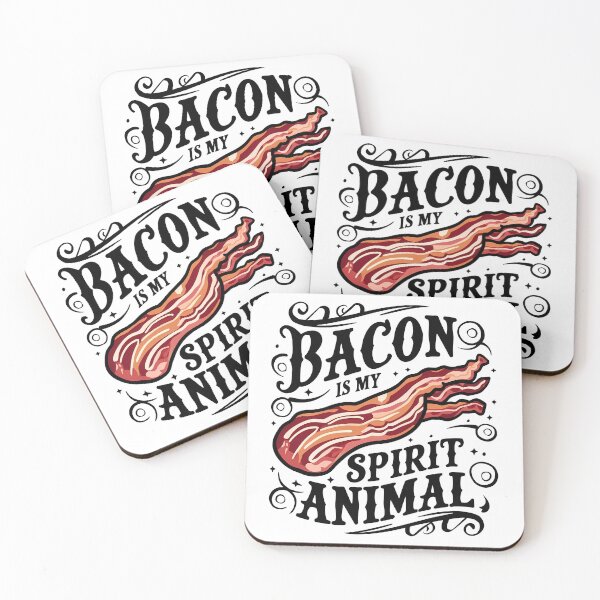 Item preview, Bacon is my spirit animal designed and sold by Dan-Creates.