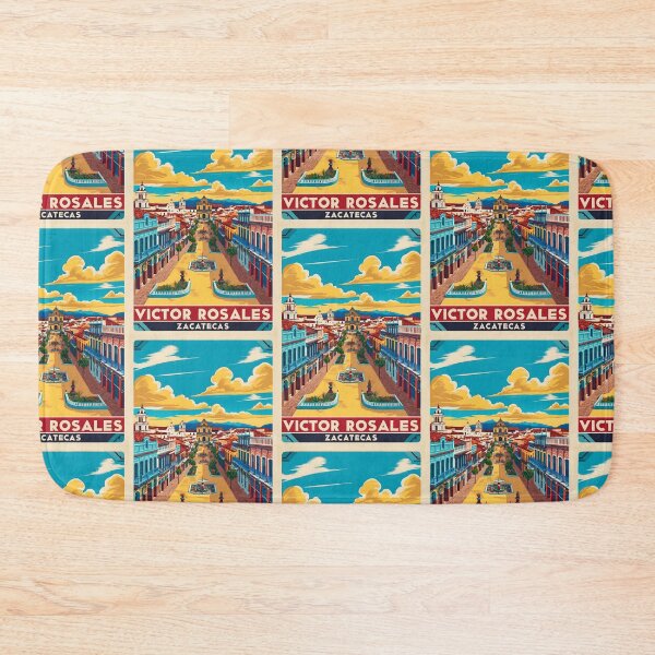 Item preview, Victor Rosales Zacatecas Mexico Vintage Travel Tourism  designed and sold by TravelersGems.