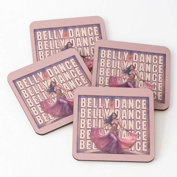 Item preview, belly dance pink dancer  designed and sold by La Loca.