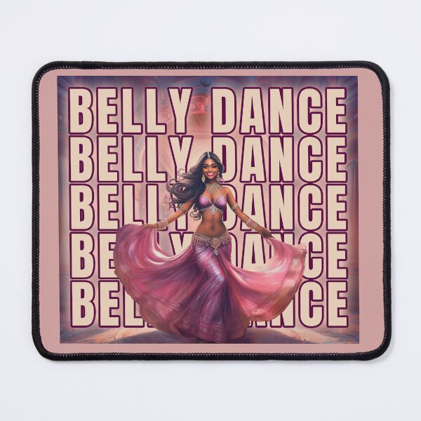 Item preview, belly dance pink dancer  designed and sold by La Loca.