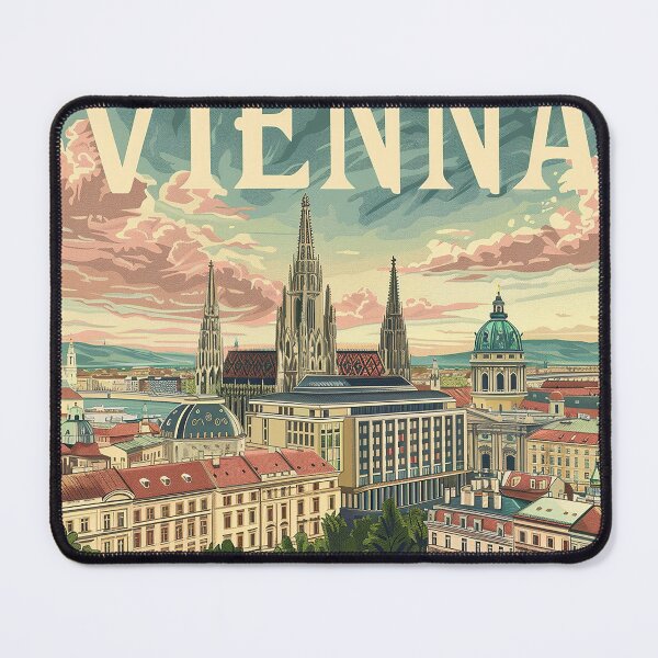 Item preview, Vienna Print Vienna Art  designed and sold by nomiraclehere.