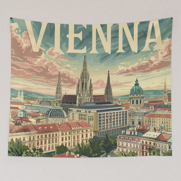Item preview, Vienna Print Vienna Art  designed and sold by nomiraclehere.