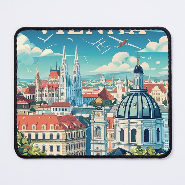Item preview, Vienna Print Vienna Art  designed and sold by nomiraclehere.
