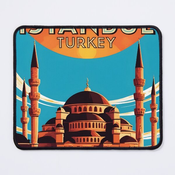 Item preview, Istanbul Turkey Vintage Travel Tourism  designed and sold by TravelersGems.
