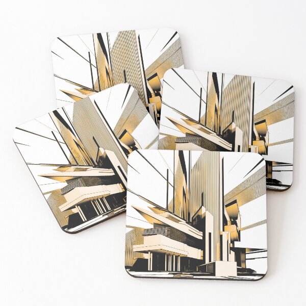 Item preview, Rays of constructivism - architectural abstraction designed and sold by alex-yars.