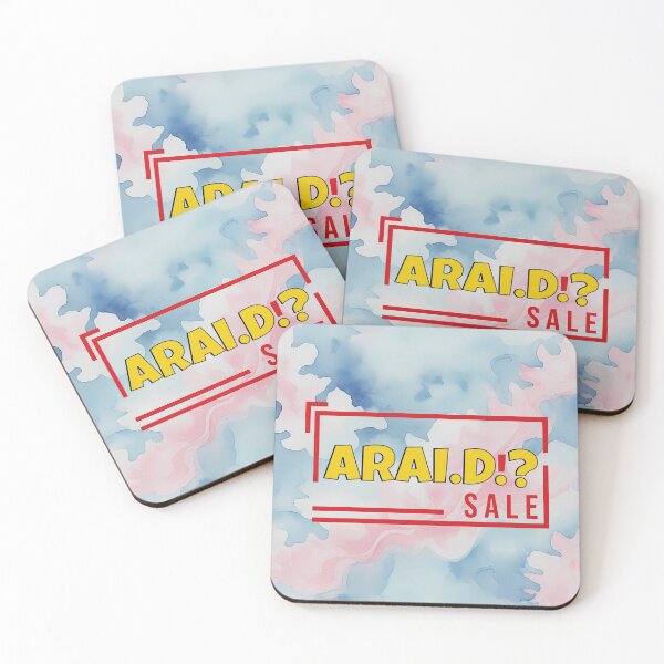 Item preview, Elegant Pink and Blue Floral Watercolor Pattern with ARAI.D Logo designed and sold by ALUADI.