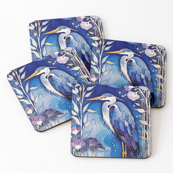 Item preview, Blue heron designed and sold by Ilikeiwantilove.