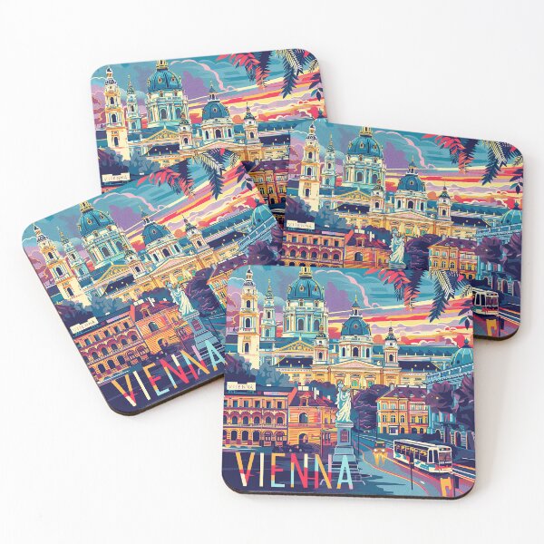 Item preview, Vienna Print Vienna Art  designed and sold by nomiraclehere.