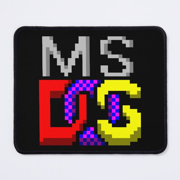 Item preview, MS DOS logo designed and sold by DOS Games.